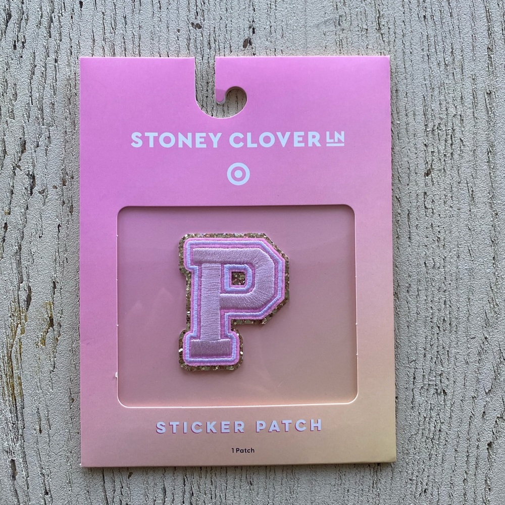 Stoney Clover x Target P sticker patch
